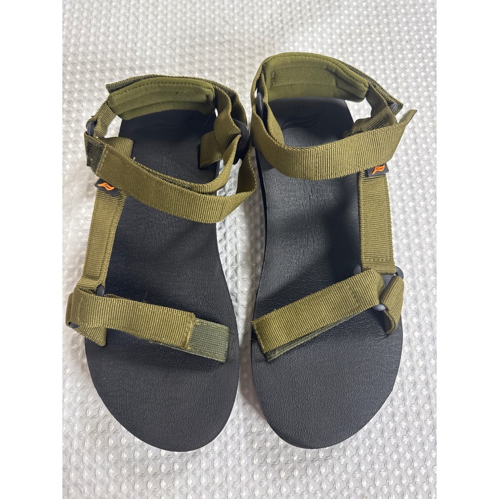 Teva Sandals Mens 9 Original Universal Olive Green Sport EUC